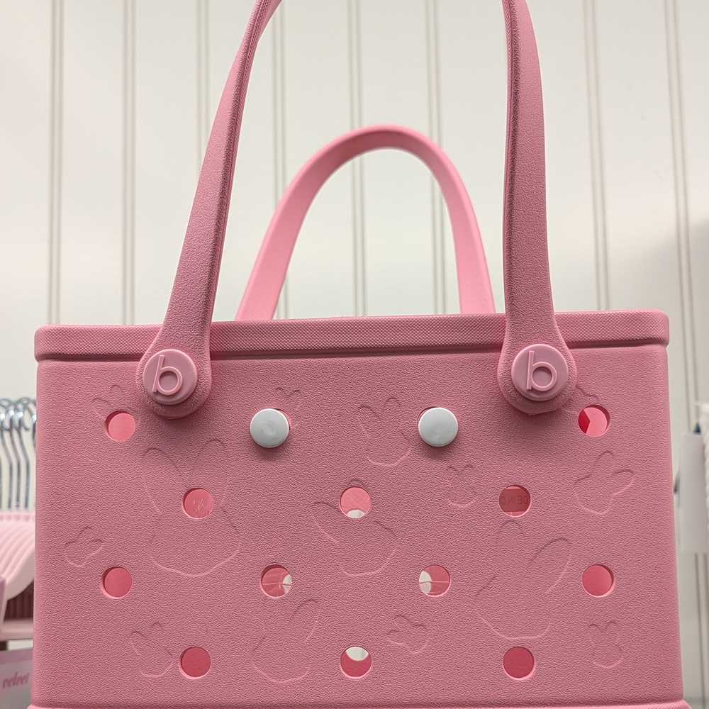 Pink Designer Tote Bag